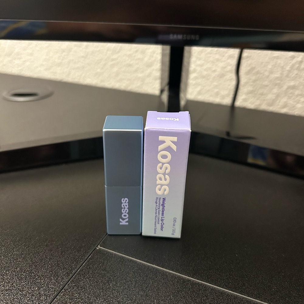 Kosas Lip Lipstick - high cut warm rosy pink
